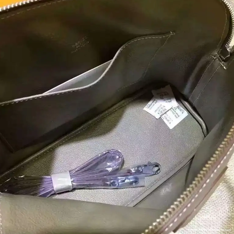 Cheap Bag Bolide Leather Togo Hermes In Grey Hardware Palladium 0505